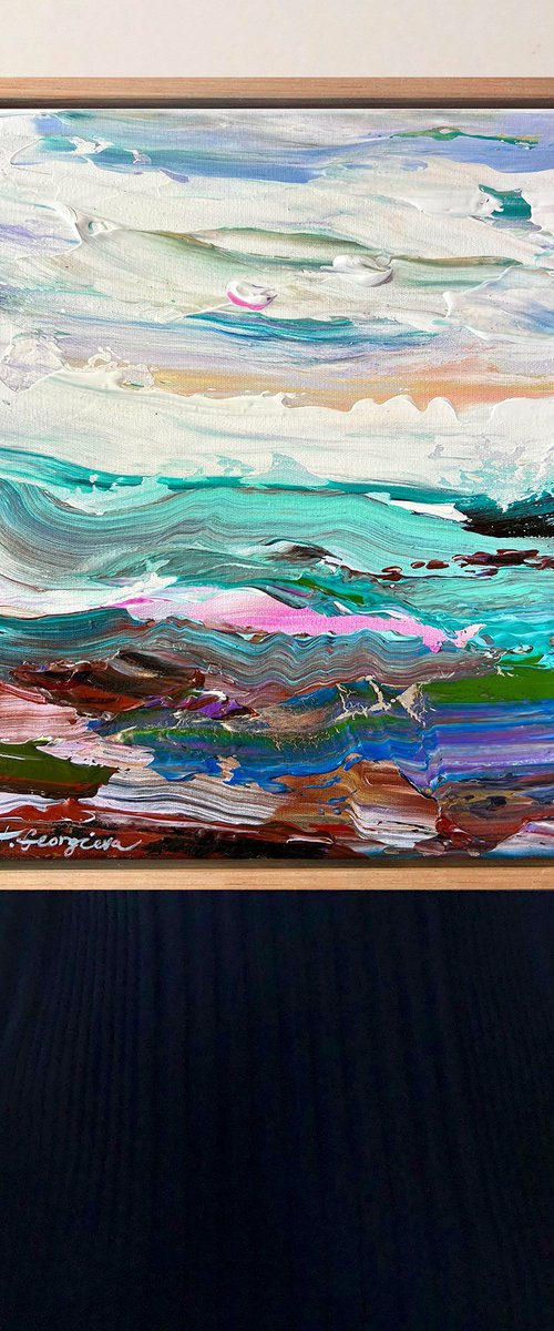 ‘Coastal study no.67' FRAMED by Tatiana Georgieva