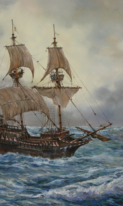 THE GOLDEN HIND by Peter Goodhall