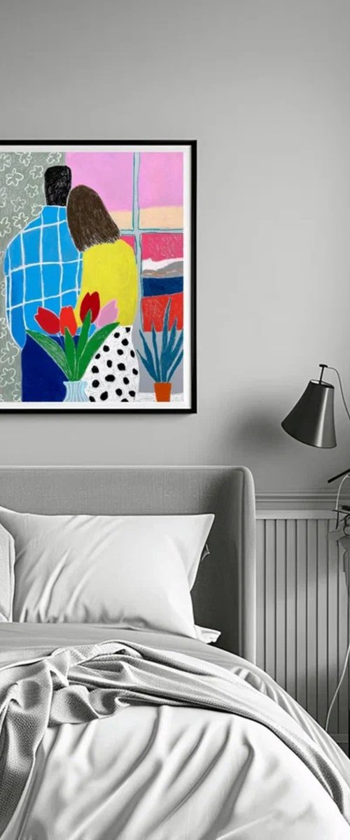 Lovers by the Window by Sasha Robinson