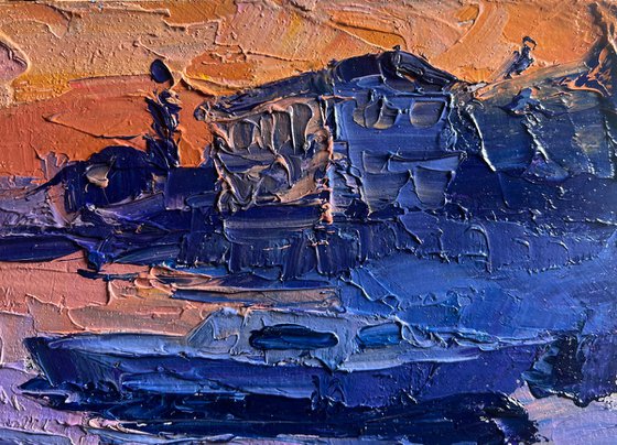 Romantic Evening by the River