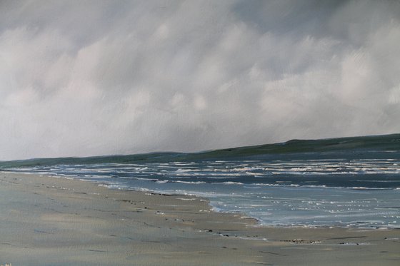 Clouds over Benone Strand, Ireland