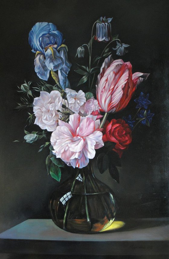 Dutch still life with flowers