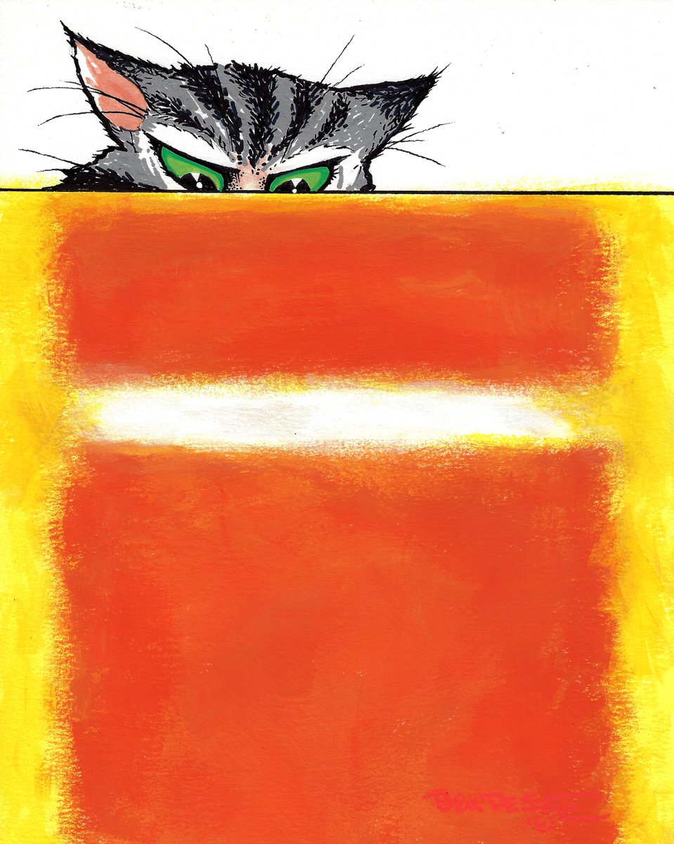 Rothko’s Cat by Ben De Soto