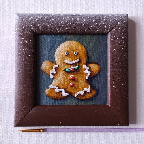 Gingerbread man by Anna Shabalova