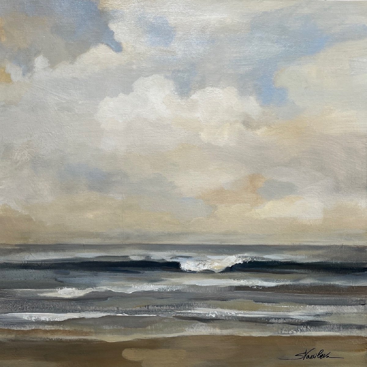  Haze By Silvia Vassileva, 26 X 26, Artwork For Sale On Artfinder