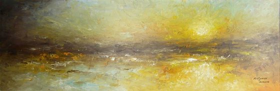 Benevolent Shore  (Large, Panoramic, 120x40cm)