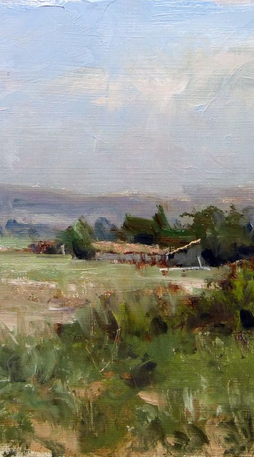 Landscape near Aubignosc by Pascal Giroud