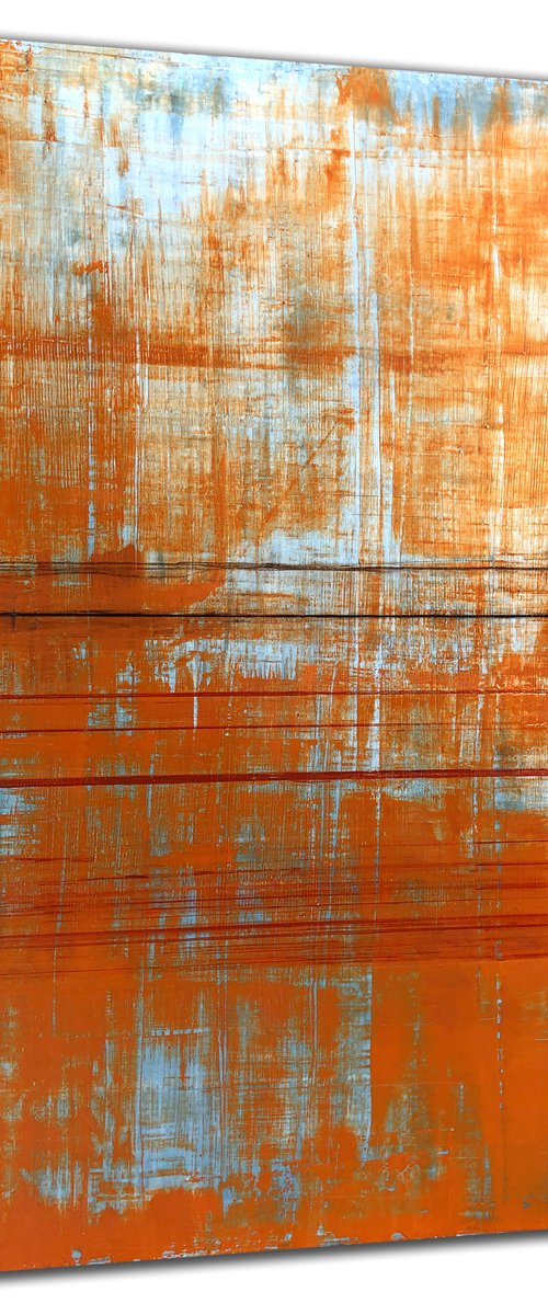 Crossing Orange (XL 60x48in) by Robert  Tillberg