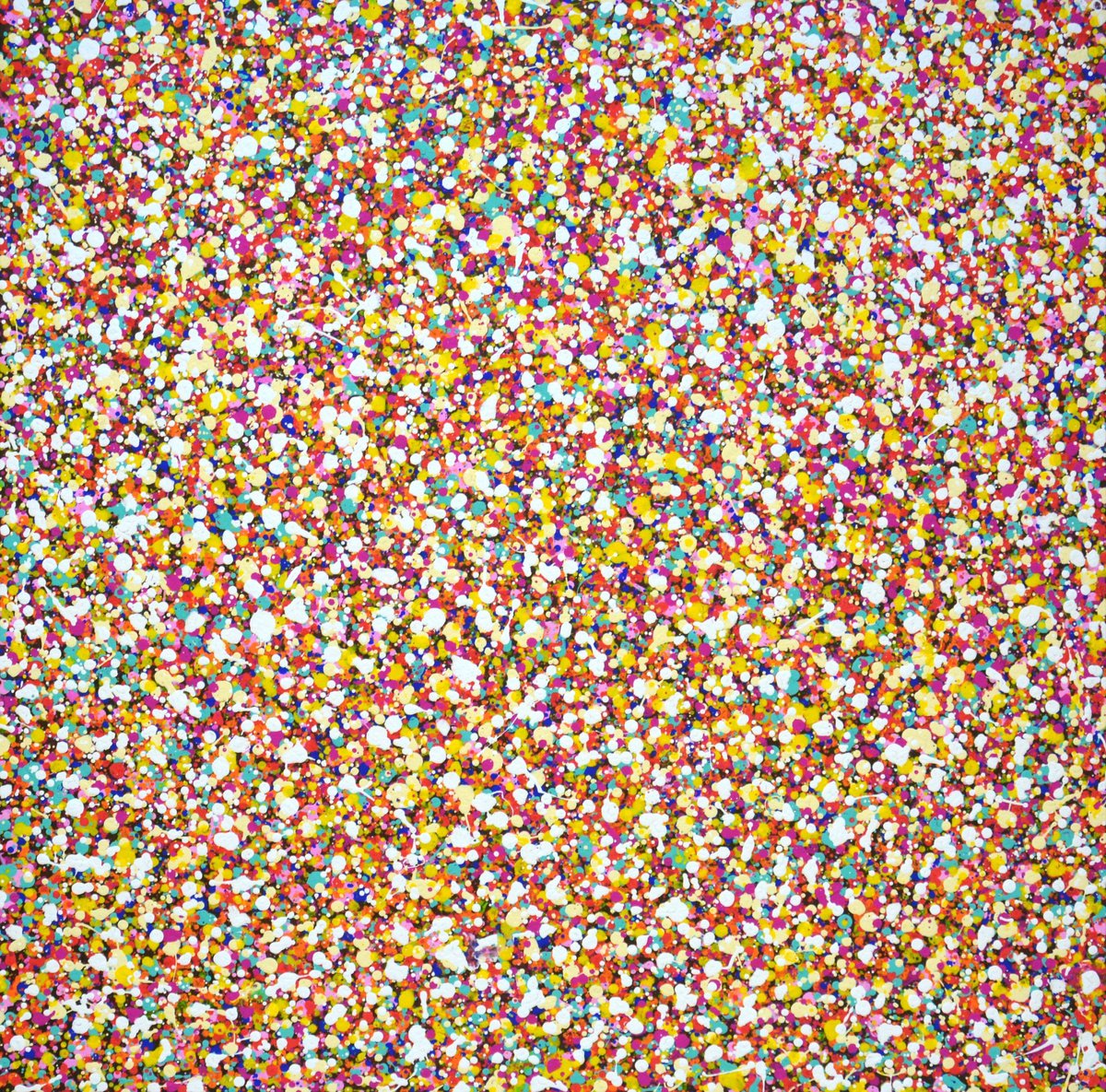 Abstract Acrylic Painting By Iryna Kastsova, 39 X 39, Metaverse., Original Artwork