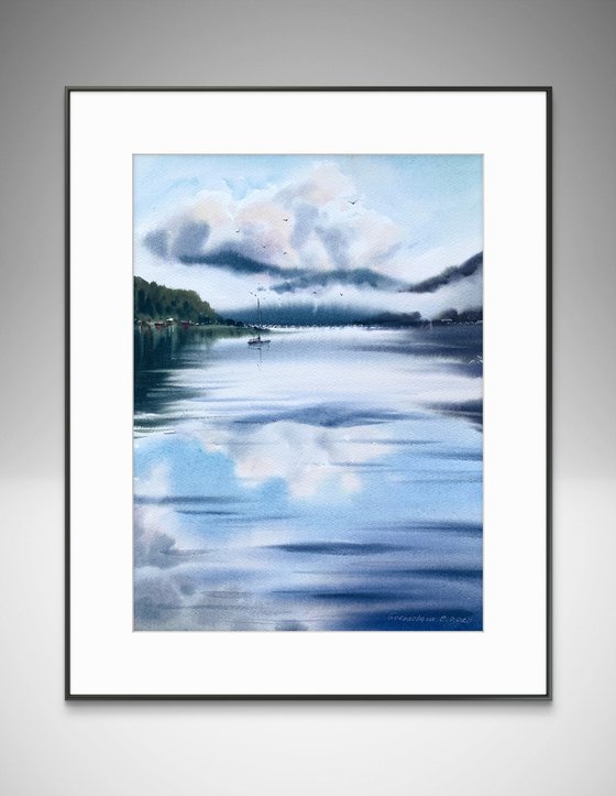 Sailboat and clouds #6