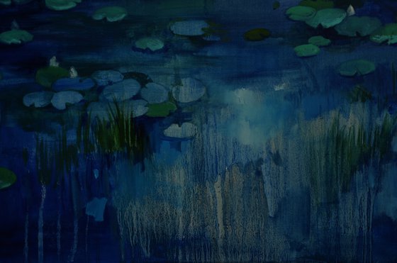 Lily pond. Lullaby