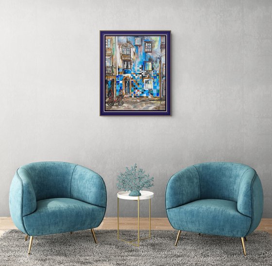 Blue Mosaic Street
