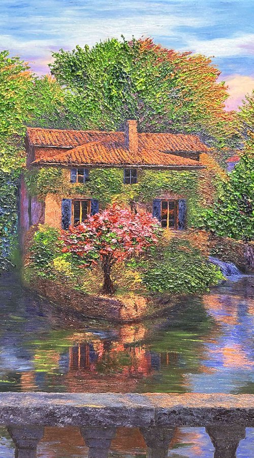 Lovers’ Refuge Watermill by Kenneth Halvorsen