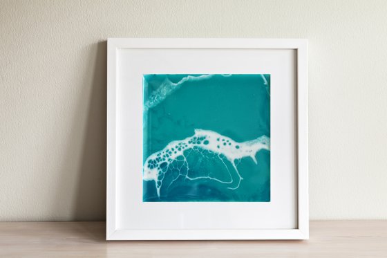 Mini diptych "Sea for two" - original seascape artwork, set of 2