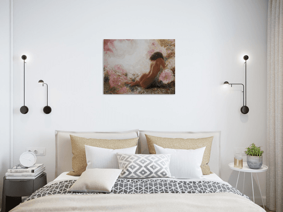 В обятьях цвето.Анна Добродий