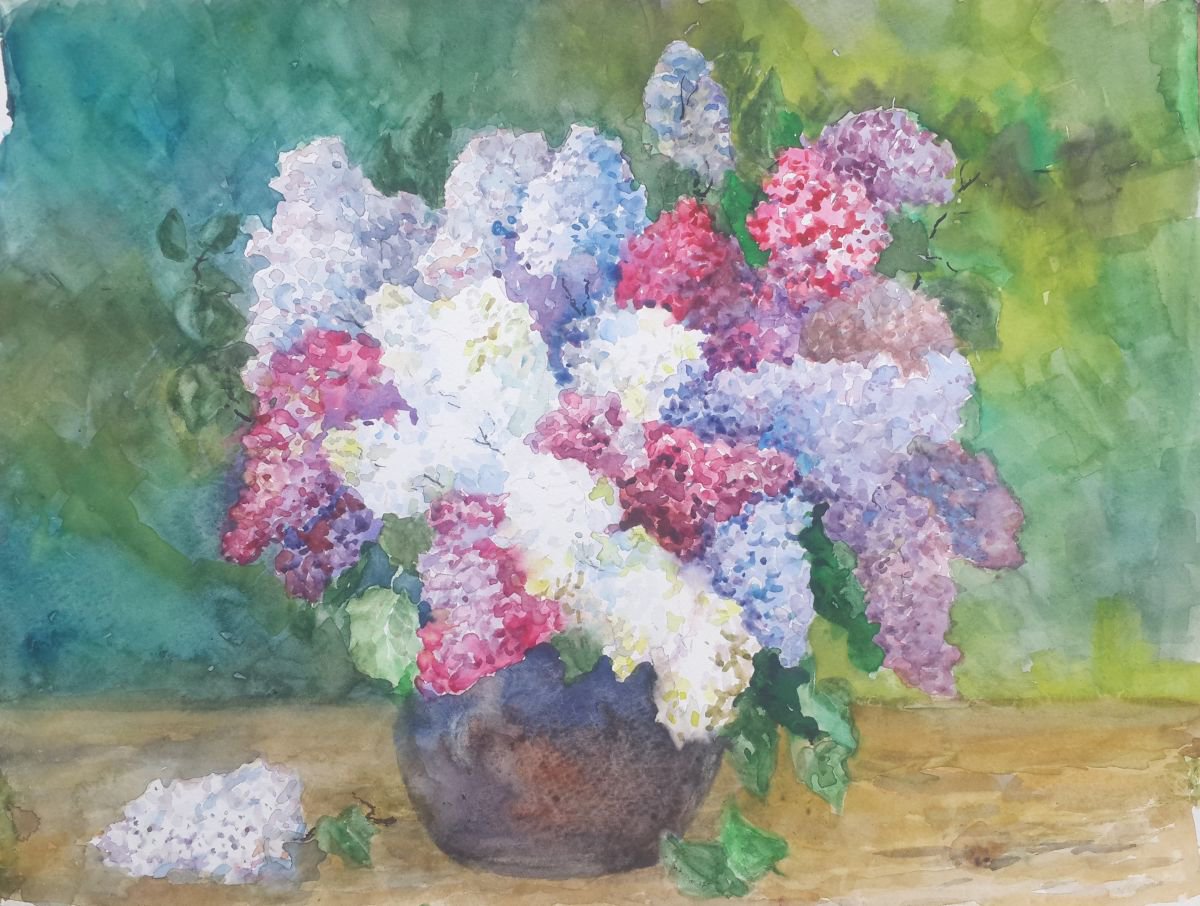 lilac Bouquet by Yuryy Pashkov