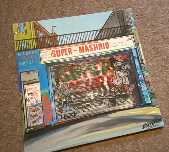 Super Mashriq -  Original on canvas board