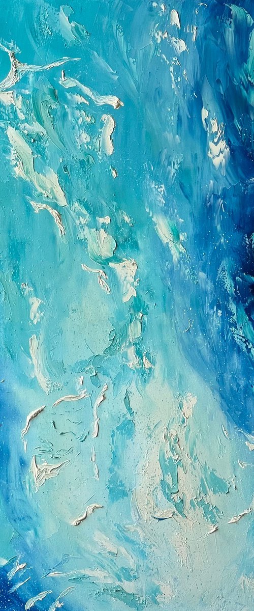 Over the foam by Anastasiia Novitskaya