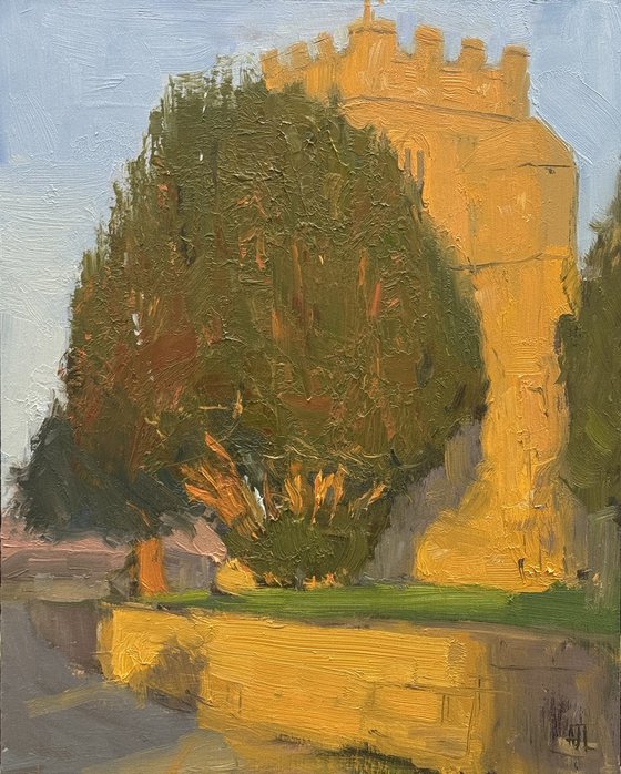 Autumn Yew Tree, Ducklington