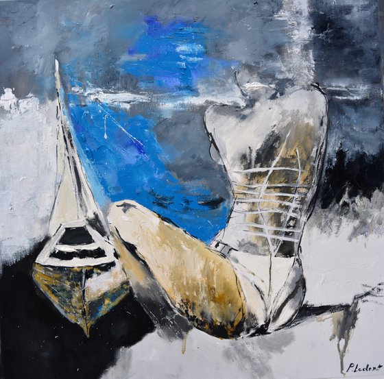 An anchor and a dreaming girl