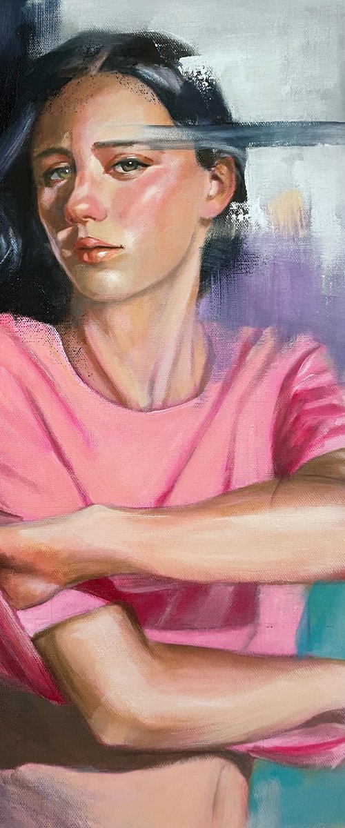 Wings on the border by Maria Romano