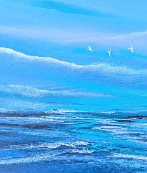 Sea Panorama 1 by Mel Graham
