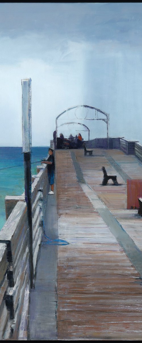 Lake Worth Beach Pier by Bo Kravchenko