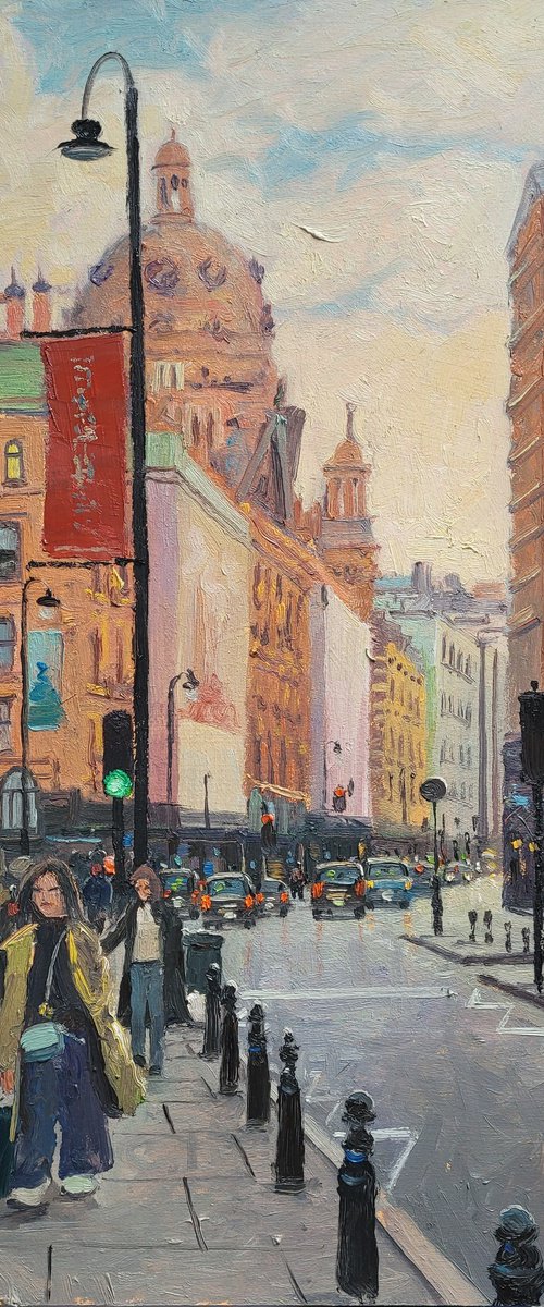 Harrods Brompton Road London by Roberto Ponte