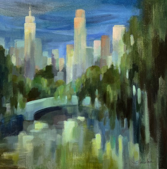 Central Park at Dusk