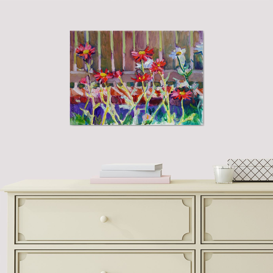 Chamomiles (plein air)