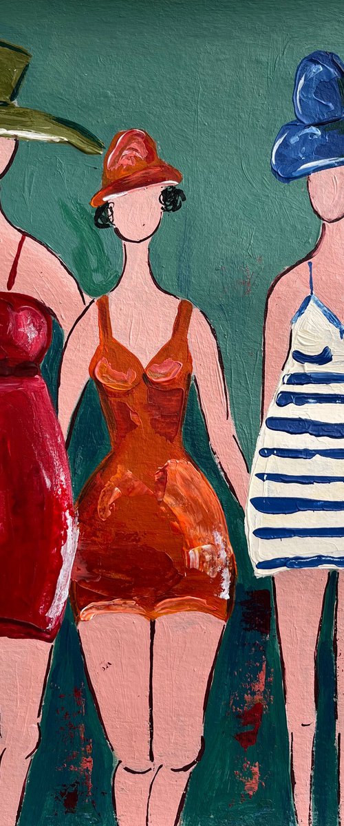 Woman Original Painting by Halyna Kirichenko