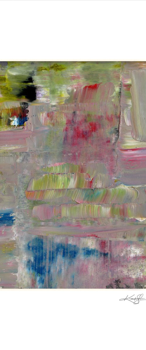Oil Abstraction 321 by Kathy Morton Stanion
