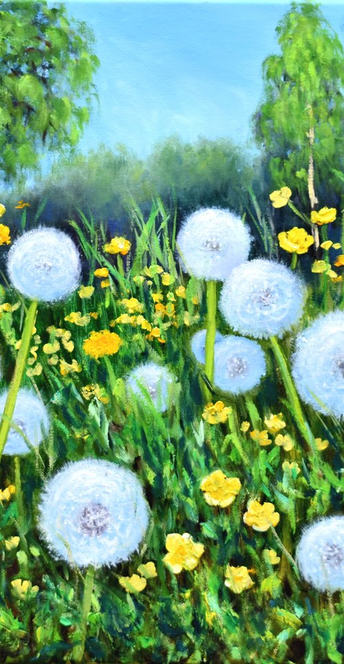 Dandelions by Yulia Nikonova
