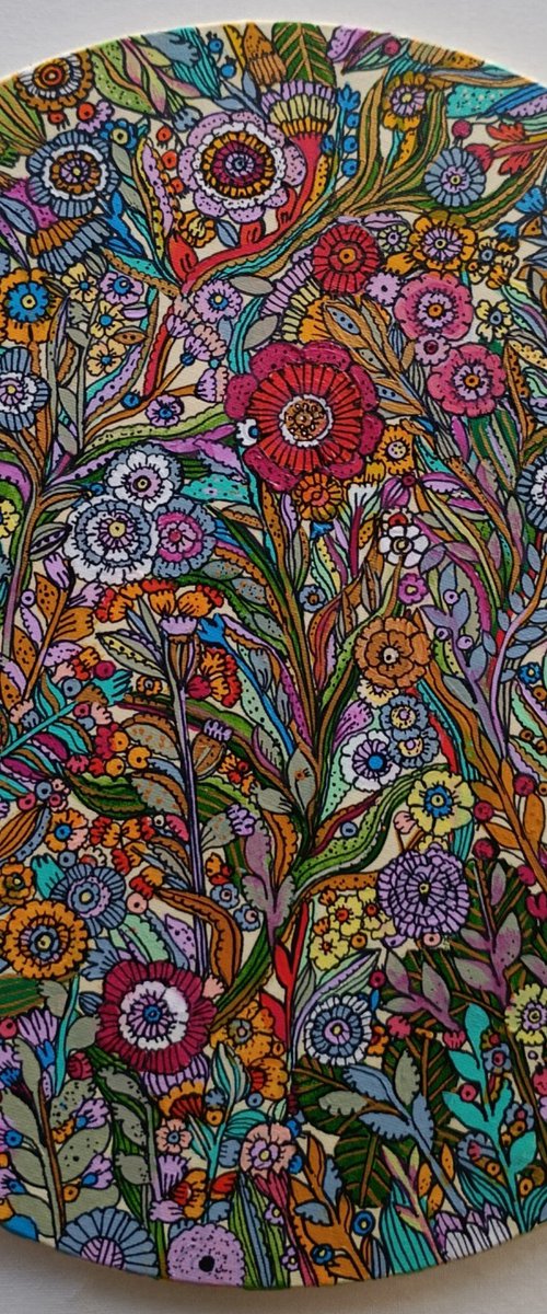 flower world by Tetiana Osadchuk