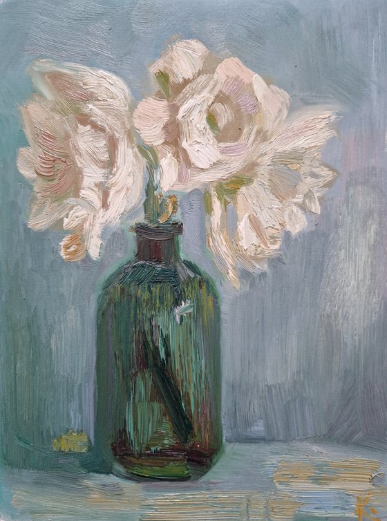 Still-life with flower "Amaryllis"