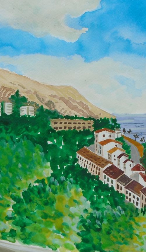 Altea hills by Kirsty Wain
