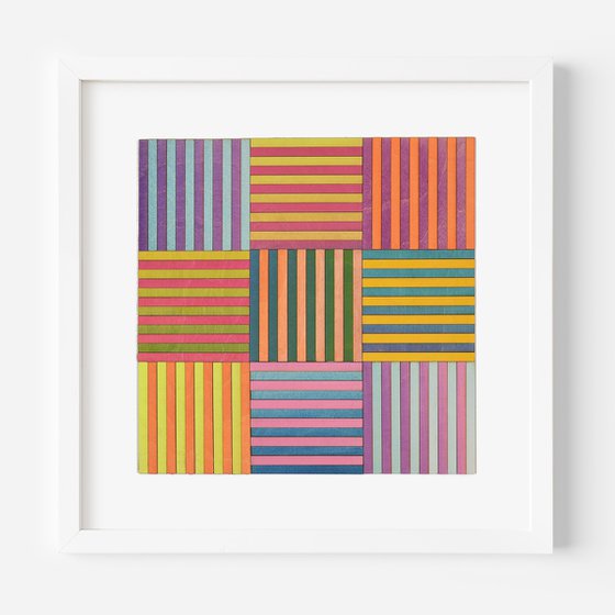 Nine Stripe Colour Study #2