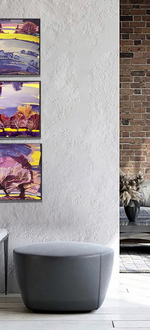 Through the Fields by Natalia Yampolskaia