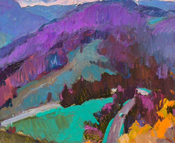 Evening on the Pass