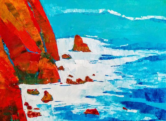 Red Rocks, Seascape