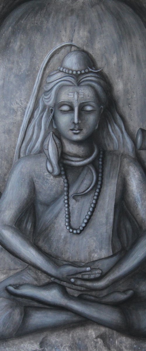 God Shiva - Shankar by Goutami Mishra