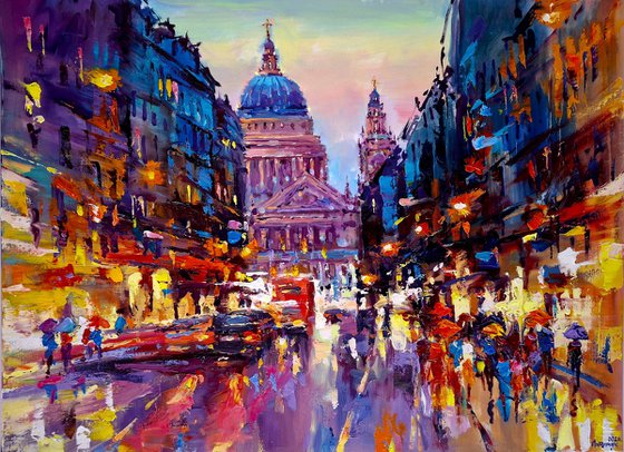 Evening Near St Paul's