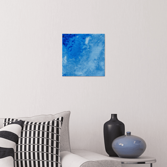 Blue abstract painting 2205202007