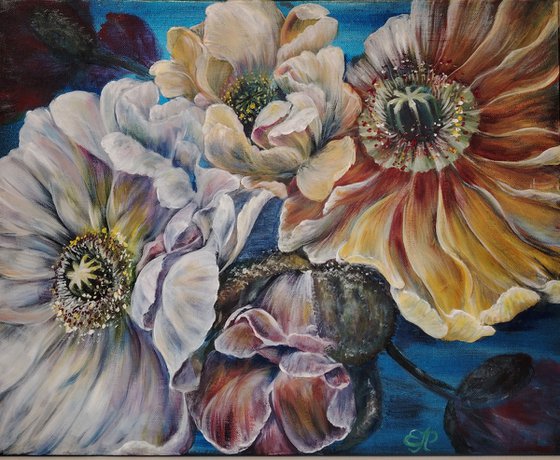 Stylish Poppies. Original