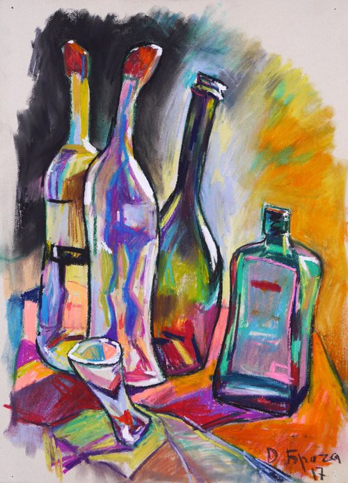 The party is in full swing! (pastel) by Dima Braga