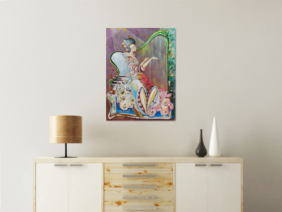 The Harpist Melody