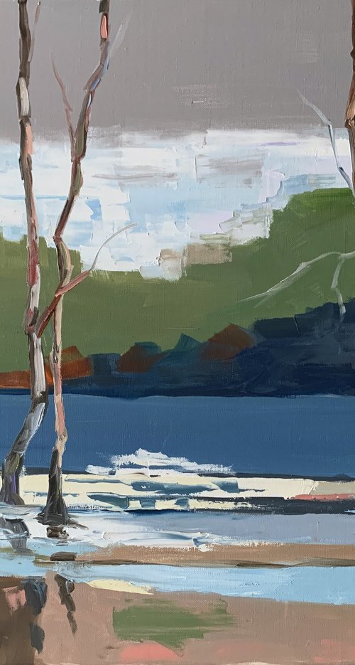 Trees by the sea. by Vita Schagen