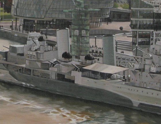 HMS Belfast: Pool of London