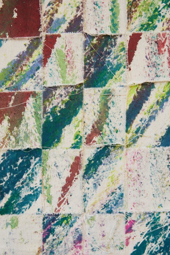 Imprints / Green Pink Blue Yellow Brown