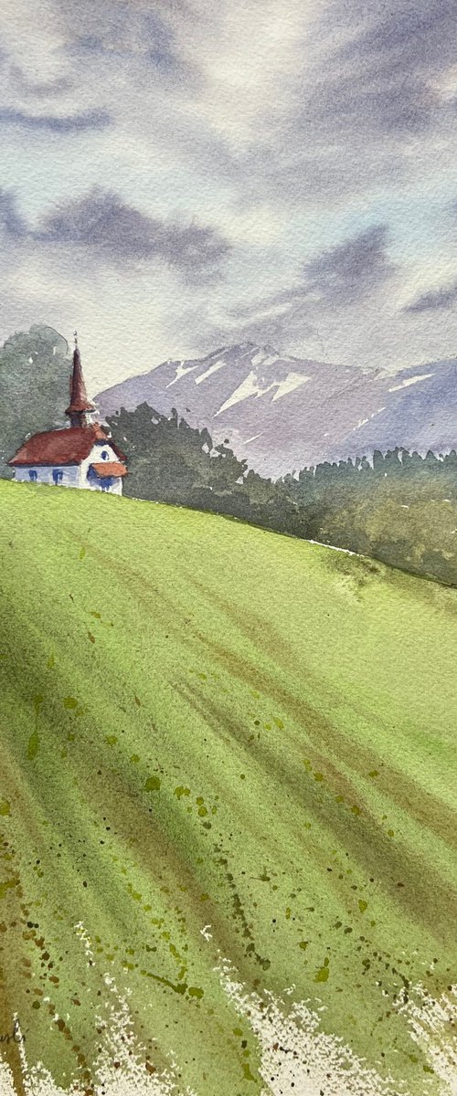 Mont Pèlerin by Krystyna Szczepanowski